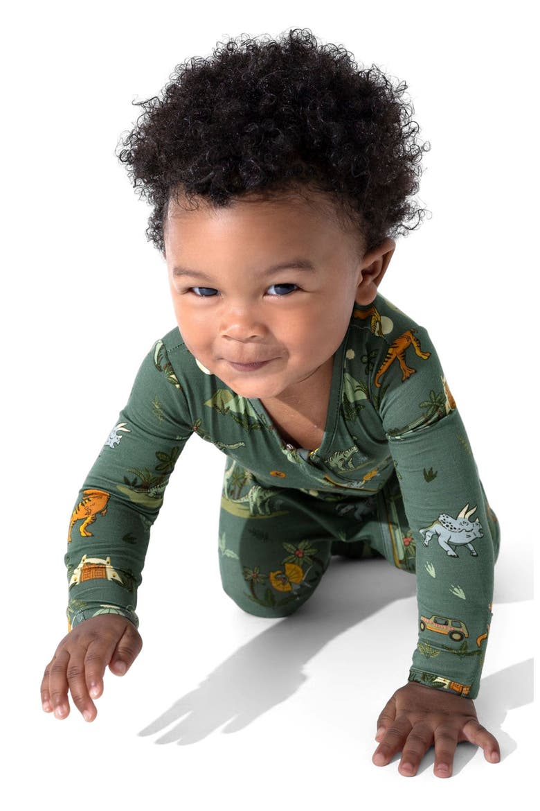 Baby Jurassic Park Safari Convertible Footie, Alternate, color, Jurassic Park: Safari