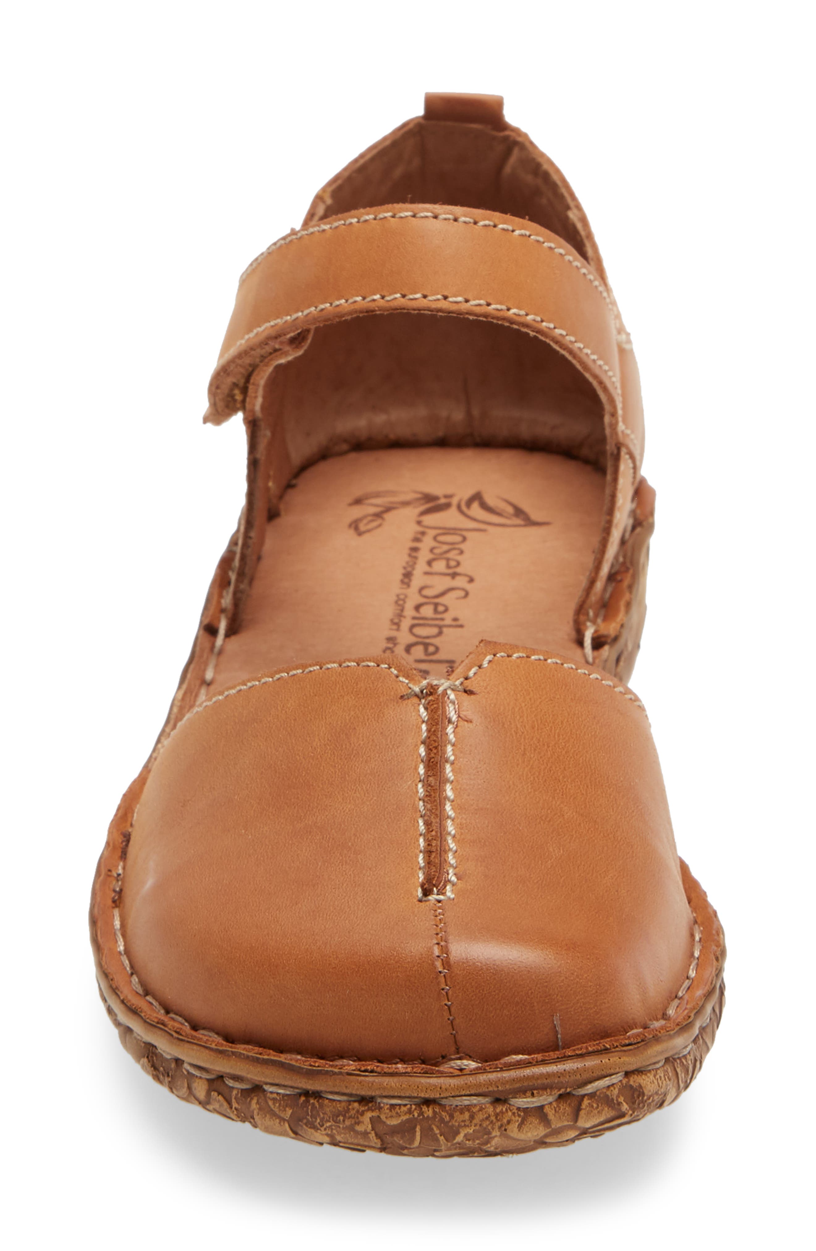 Josef Seibel Rosalie 42 Wedge Pump, Alternate, color, Cognac Leather