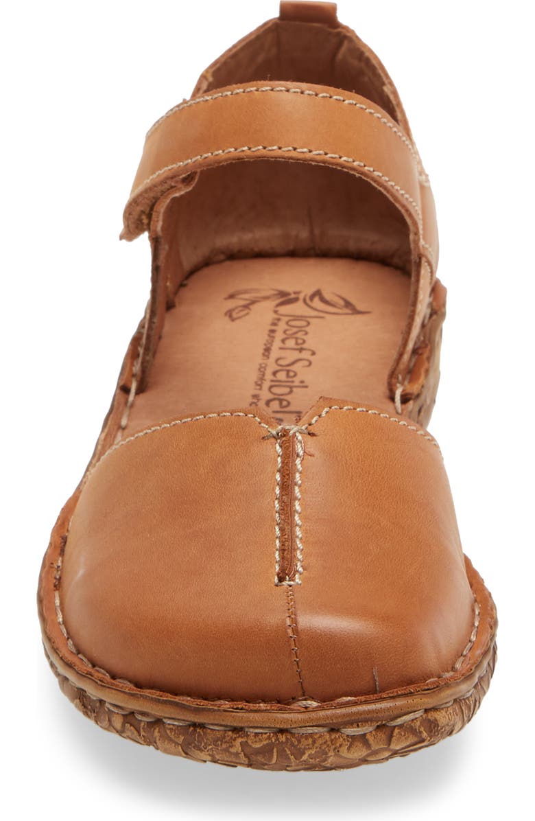 Josef Seibel Rosalie 42 Wedge Pump, Alternate, color, Cognac Leather