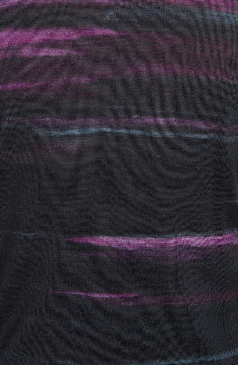 Robert Graham Men's Vividstroke Crewneck Wool Sweater, Alternate, color, 