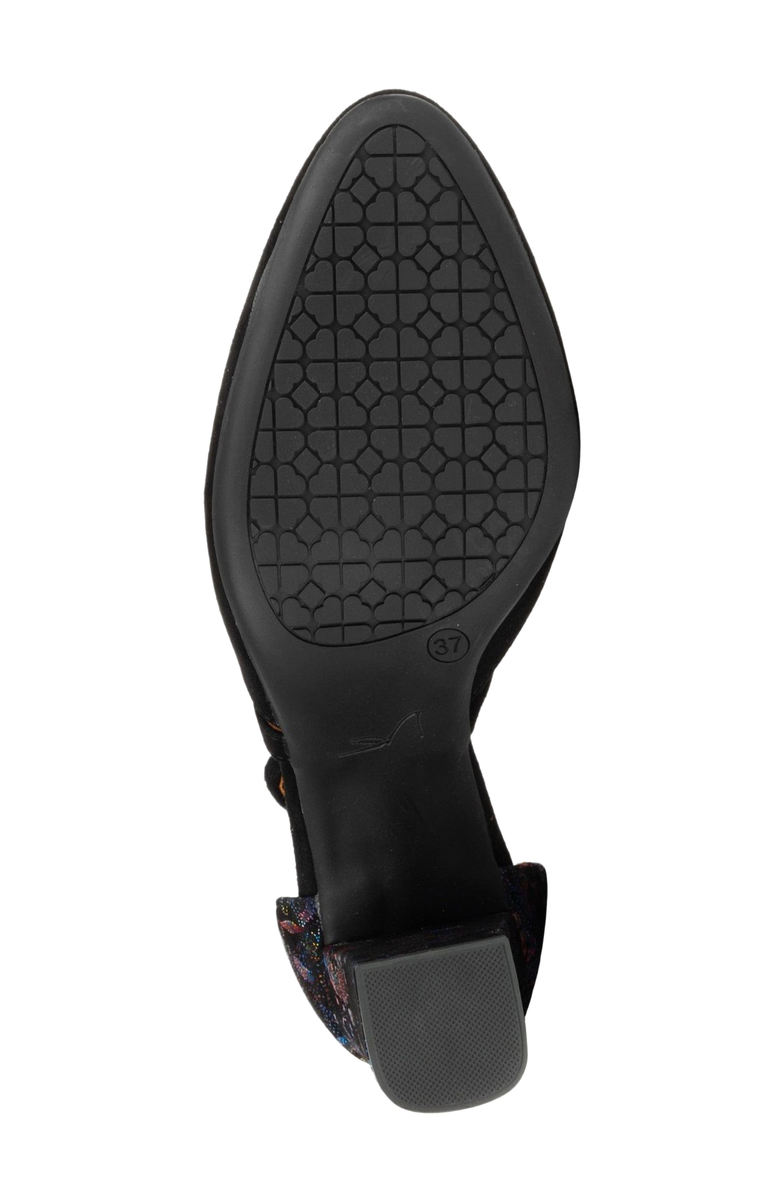 Kylie Ankle Strap Pump, Alternate, color, BLACK