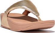 FitFlop Lulu Leather Toe Post Sandal