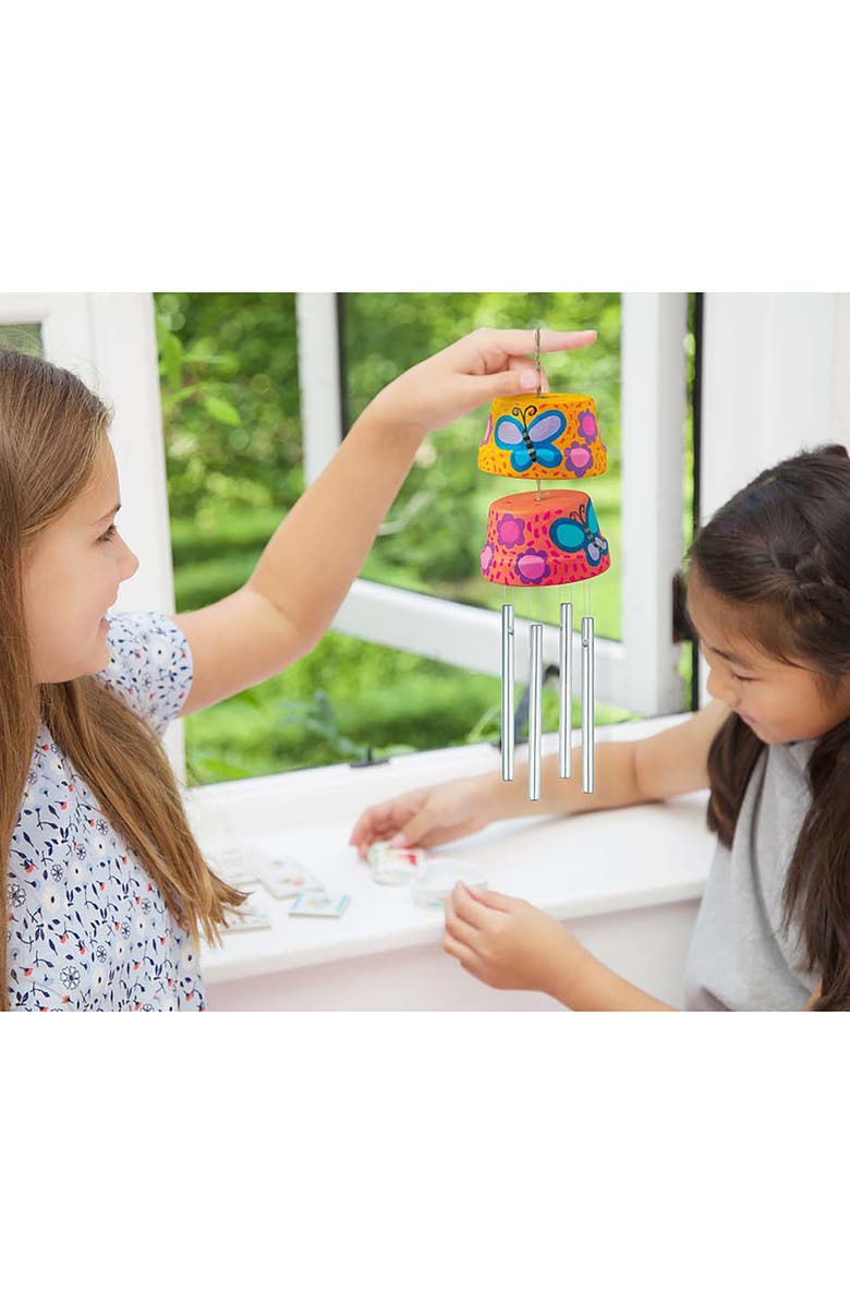 4M Make A Wind Chime Craft Kit, Alternate, color, Multicolored