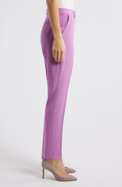 Tahari Asl Classic Pants In Orchid