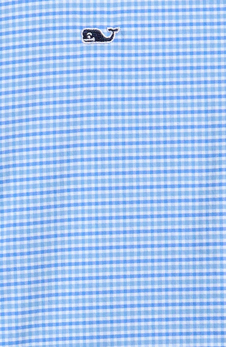 vineyard vines Kids' Tradewind Check Performance Button-Down Shirt, Alternate, color,