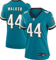Nike Women's Nike Travon Walker Teal Jacksonville Jaguars Prowler Throwback Game Jersey
