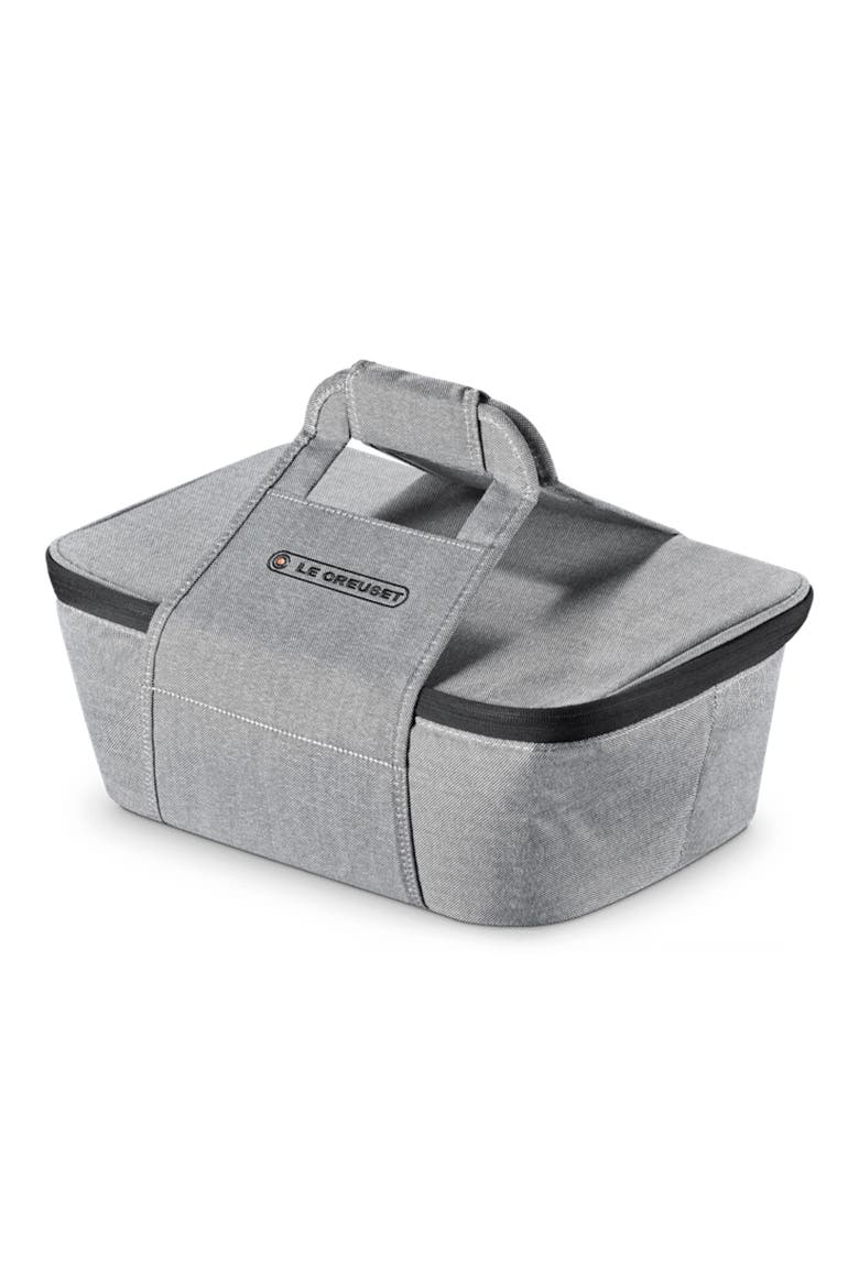 Canvas Bakeware Tote, Alternate, color, NOIR