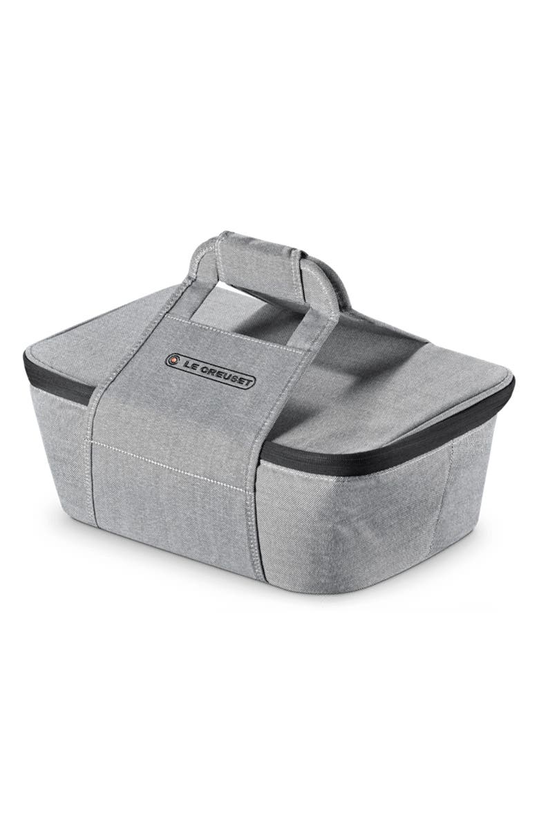 Le Creuset Canvas Bakeware Tote, Alternate, color, Noir