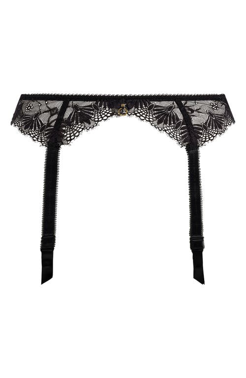 Freya Fascinate Garter Belt In Black