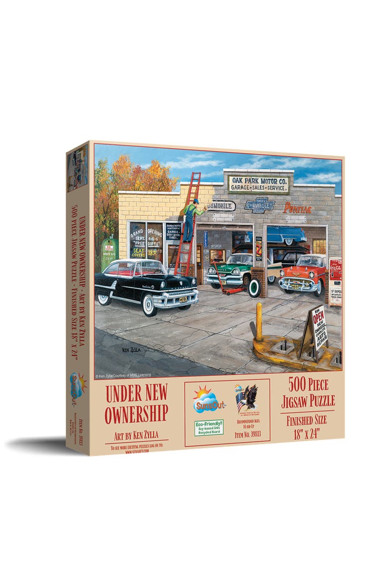 Under New Ownership 500 piece Jigsaw Puzzle for Adults, Main, color, Multicolor