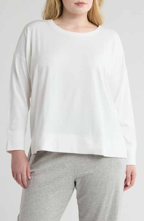 Eileen Fisher Crewneck Long Sleeve Top