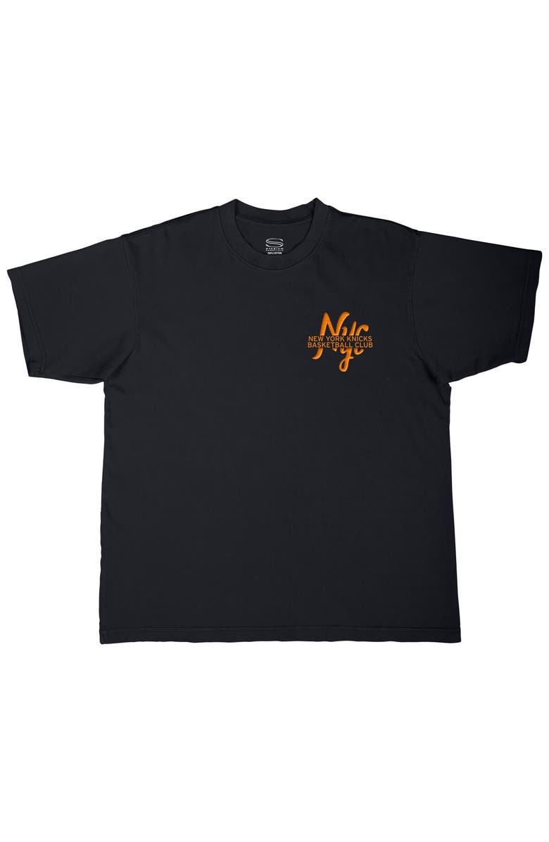 Stadium Essentials Unisex Stadium Essentials  Black New York Knicks Oversized Forever NYC T-Shirt, Alternate, color, Black