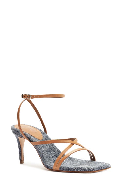 Schutz Bari Ankle Strap Sandal in Miele 