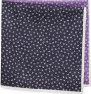 Nordstrom Patchwork Silk Pocket Square