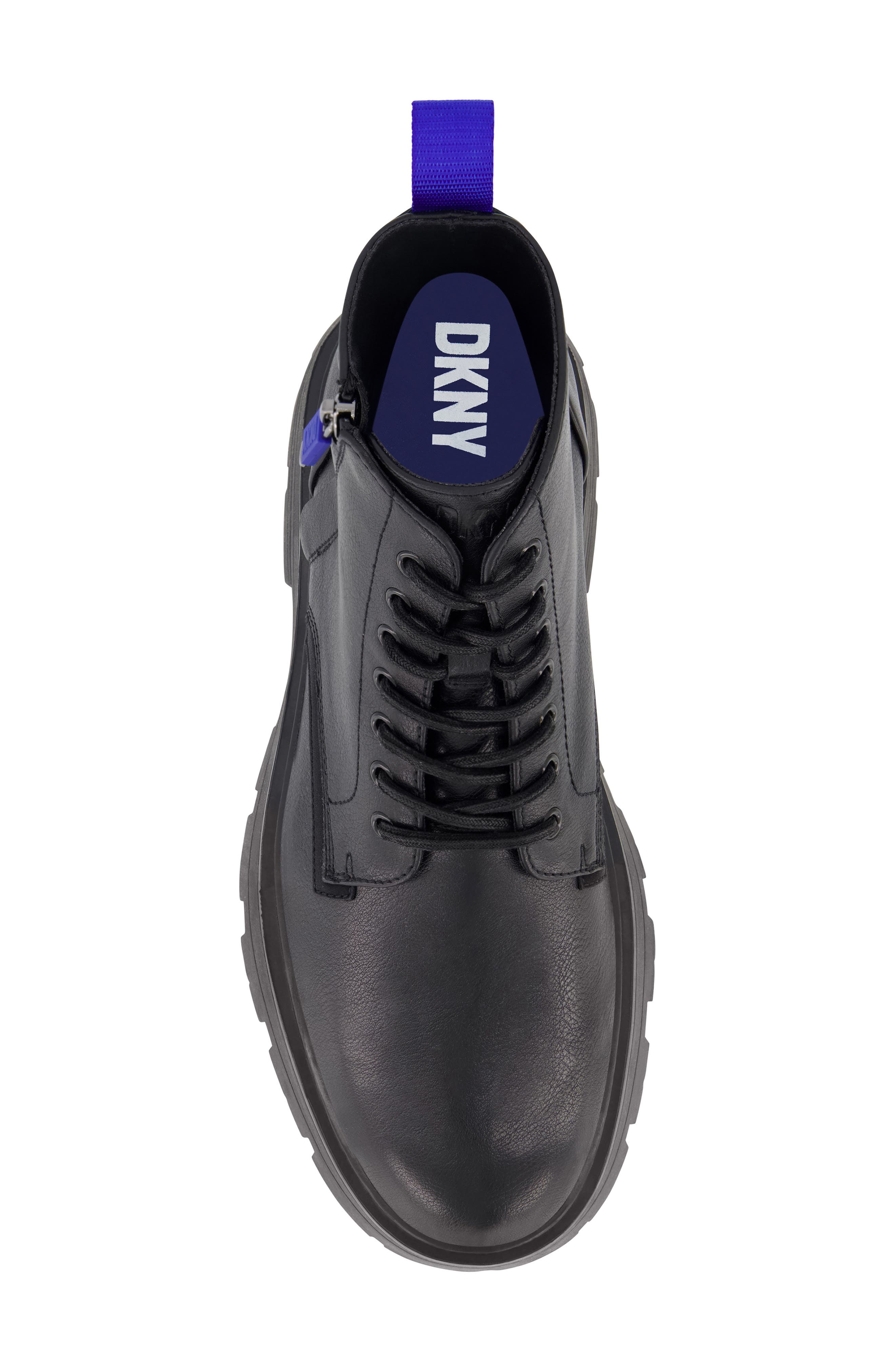 DKNY Lug Sole Boot, Alternate, color, 