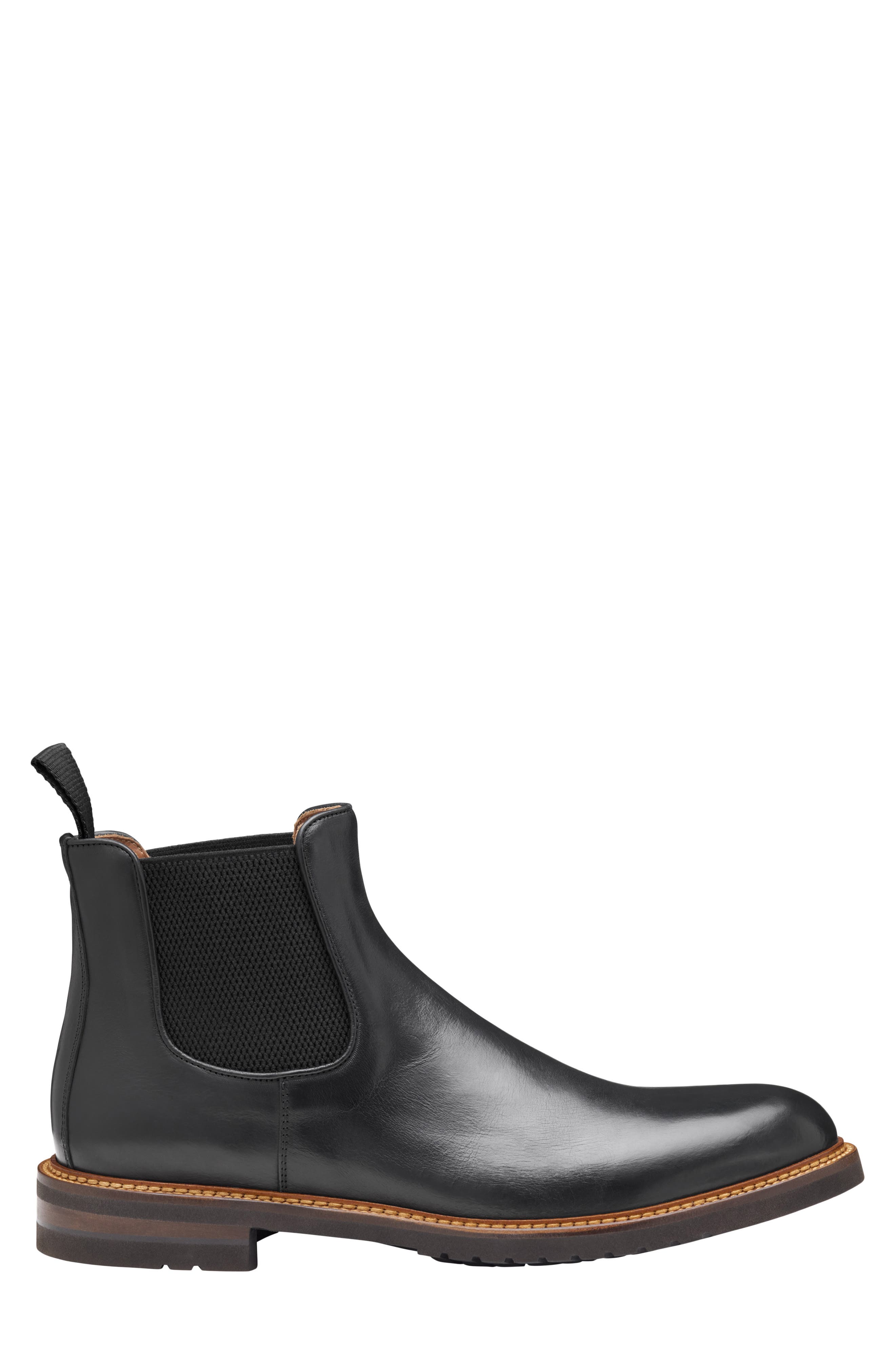 Hartford Chelsea Boot, Alternate, color, BLACK ITALIAN CALFSKIN