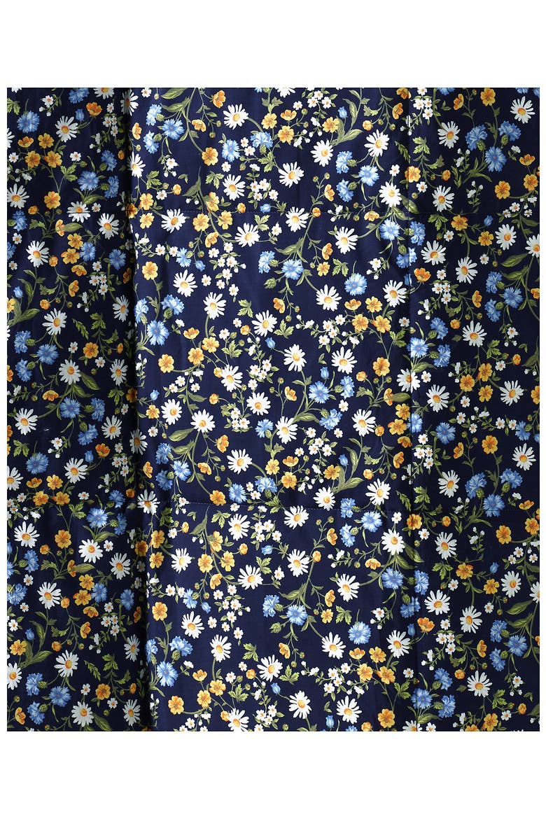 Pureloft Printed Comforter, Alternate, color, Deep Sea Poppy Floral