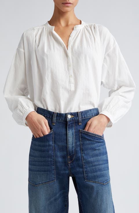 Neville Cotton Popover Shirt
