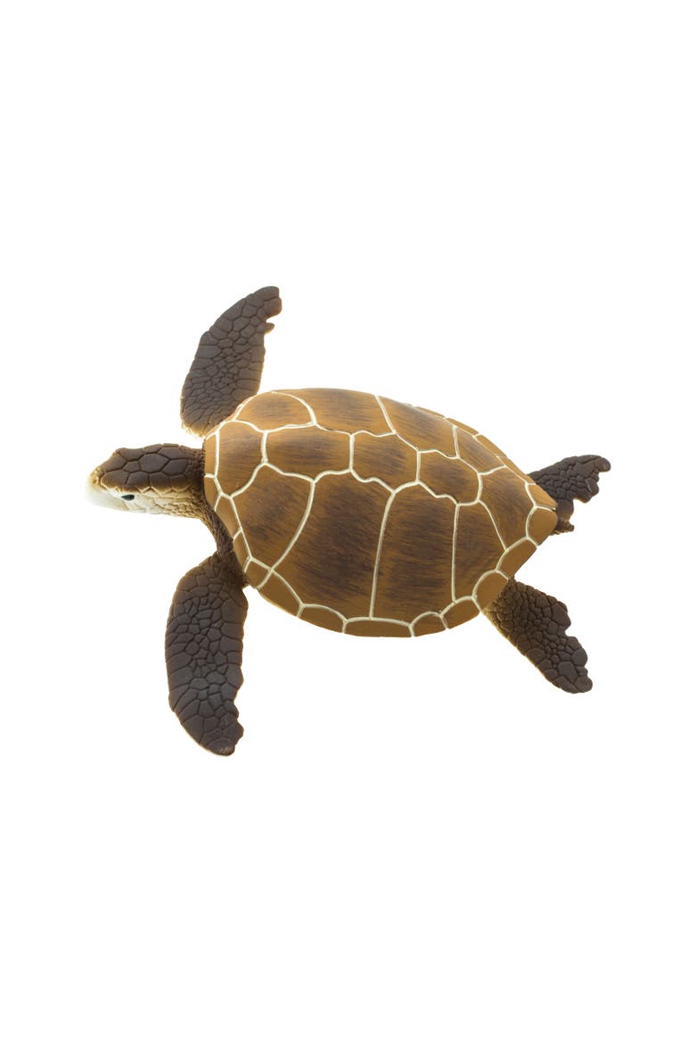 Green Sea Turtle Kids Toy Figure, Alternate, color, None
