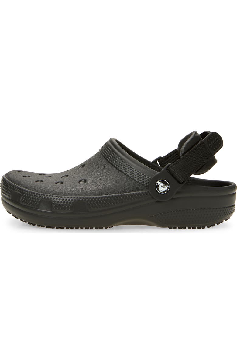 CROCS Classic Work Clog, Alternate, color, Black
