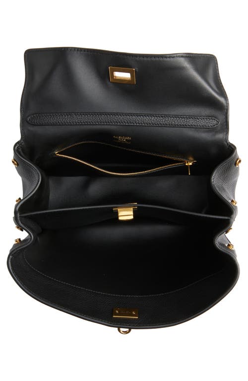 Balenciaga Small Rodeo Leather Top Handle Bag