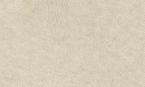 Fear Of God Fine Knit Merino Wool Henley In Heather Beige