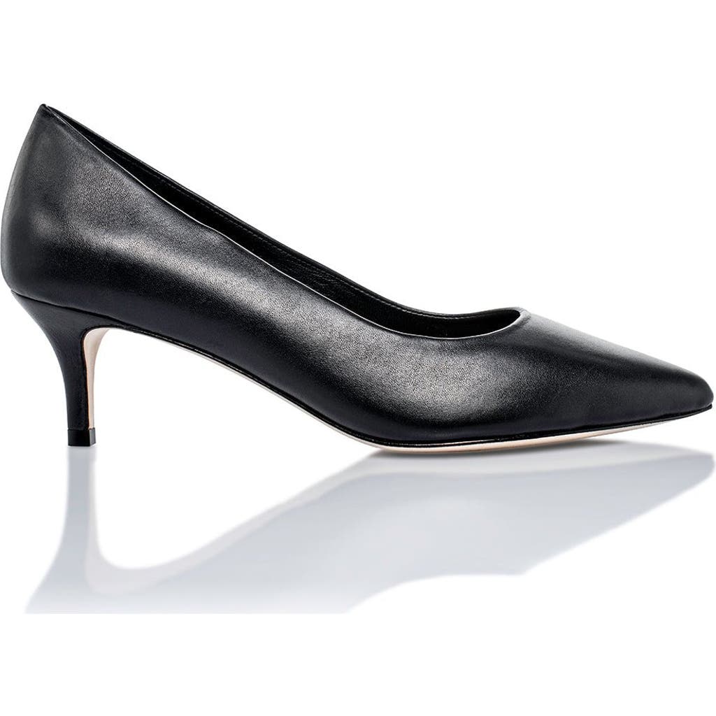 Joan Oloff Shoes Callie Pump in Black Lux  product