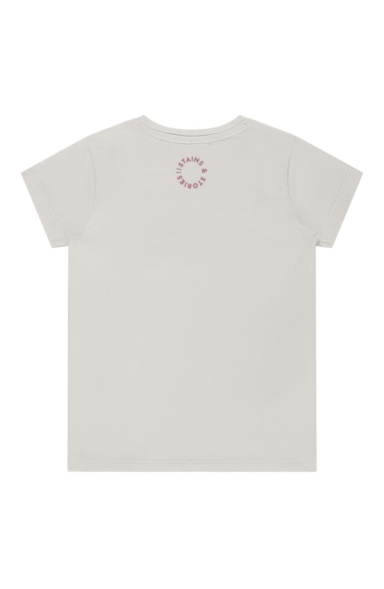 Stains and Stories by Babyface Gelato Graphic T-Shirt, Alternate, color, Ivory