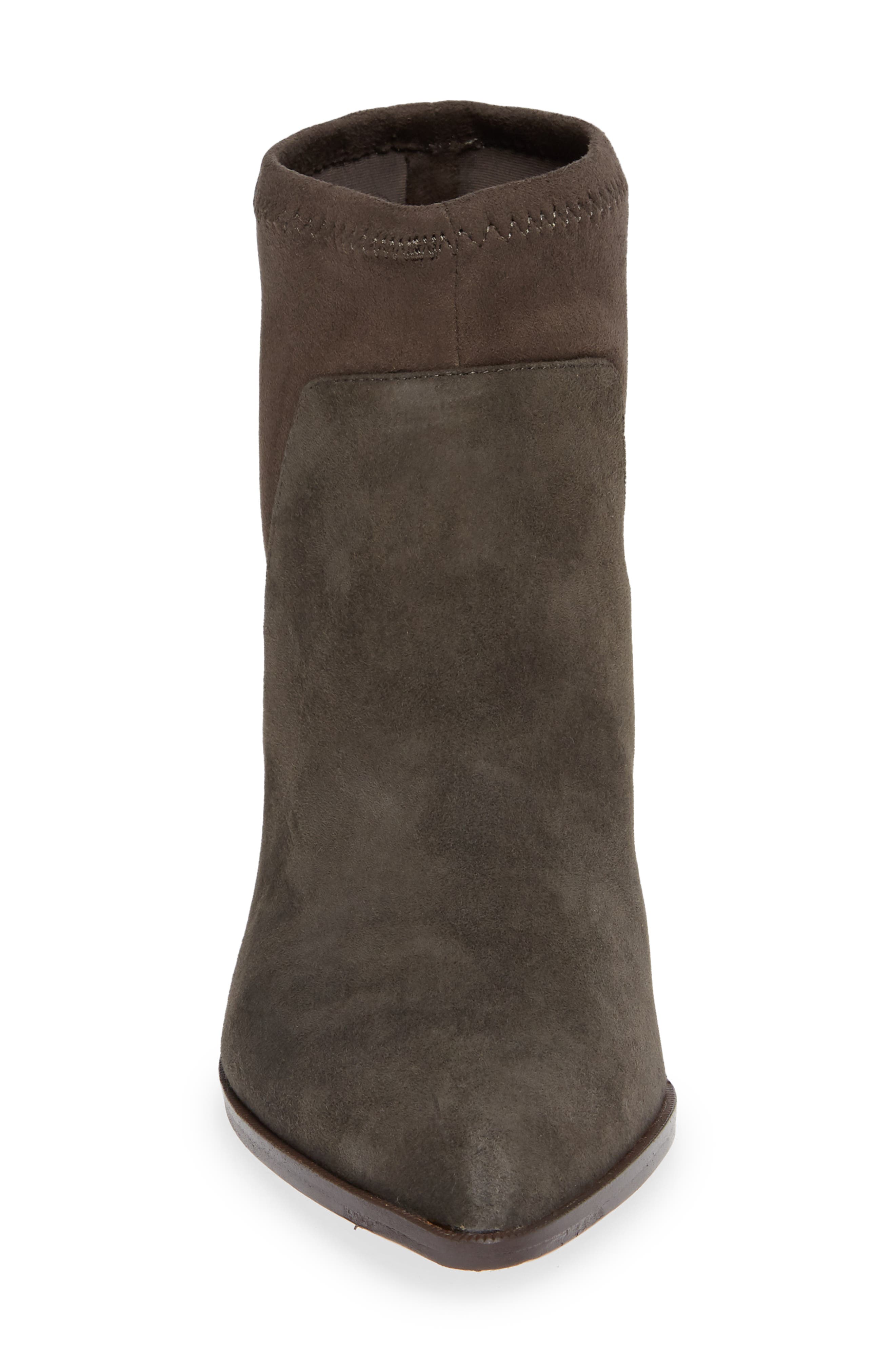 Dawnina Bootie, Alternate, color, IRON SUEDE