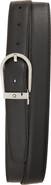 Montblanc Horseshoe Buckle Reversible Sartorial Leather Belt