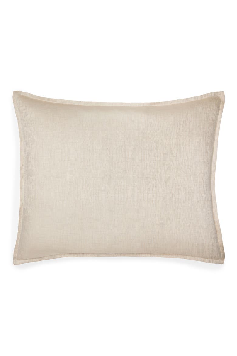 Dresano Open Weave Cotton Sateen Sham, Main, color, OAT