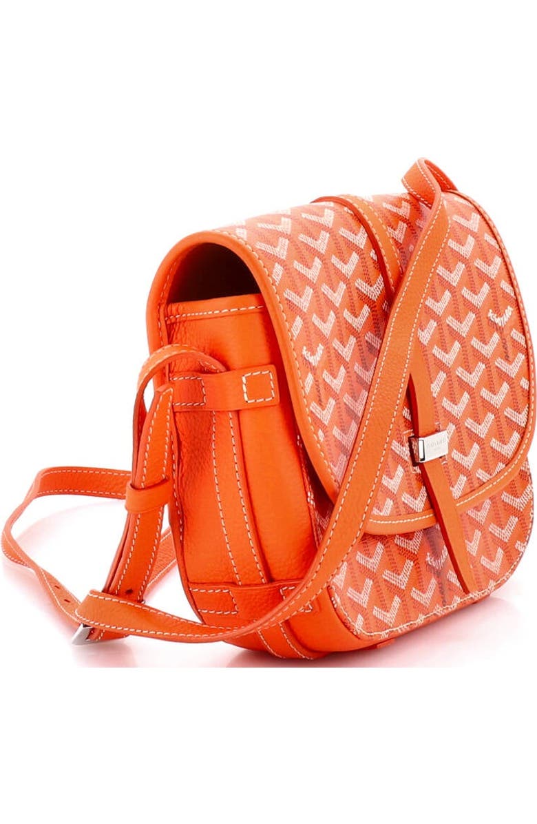 Pre-Owned Goyard Belvedere II Messenger Bag Coated Canvas PM, Alternate, color, Orange