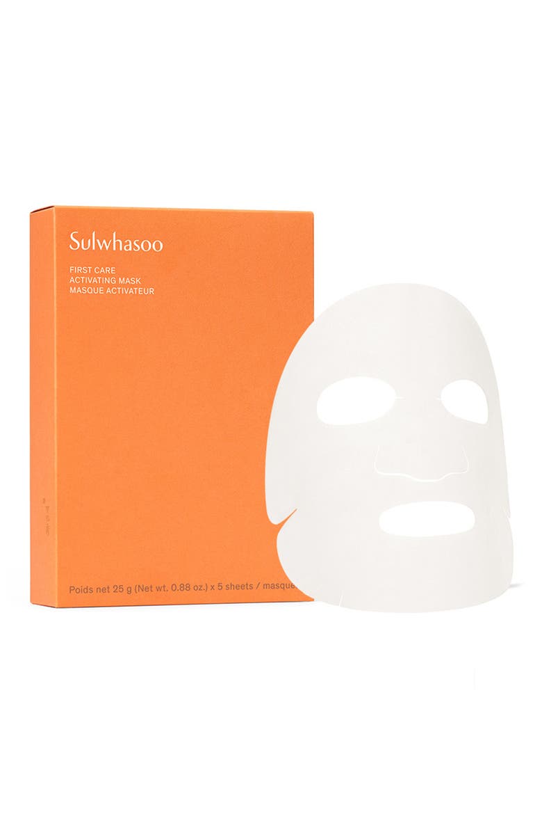 5-Pack First Care Activating Serum Masks, Main, color, NO COLOR