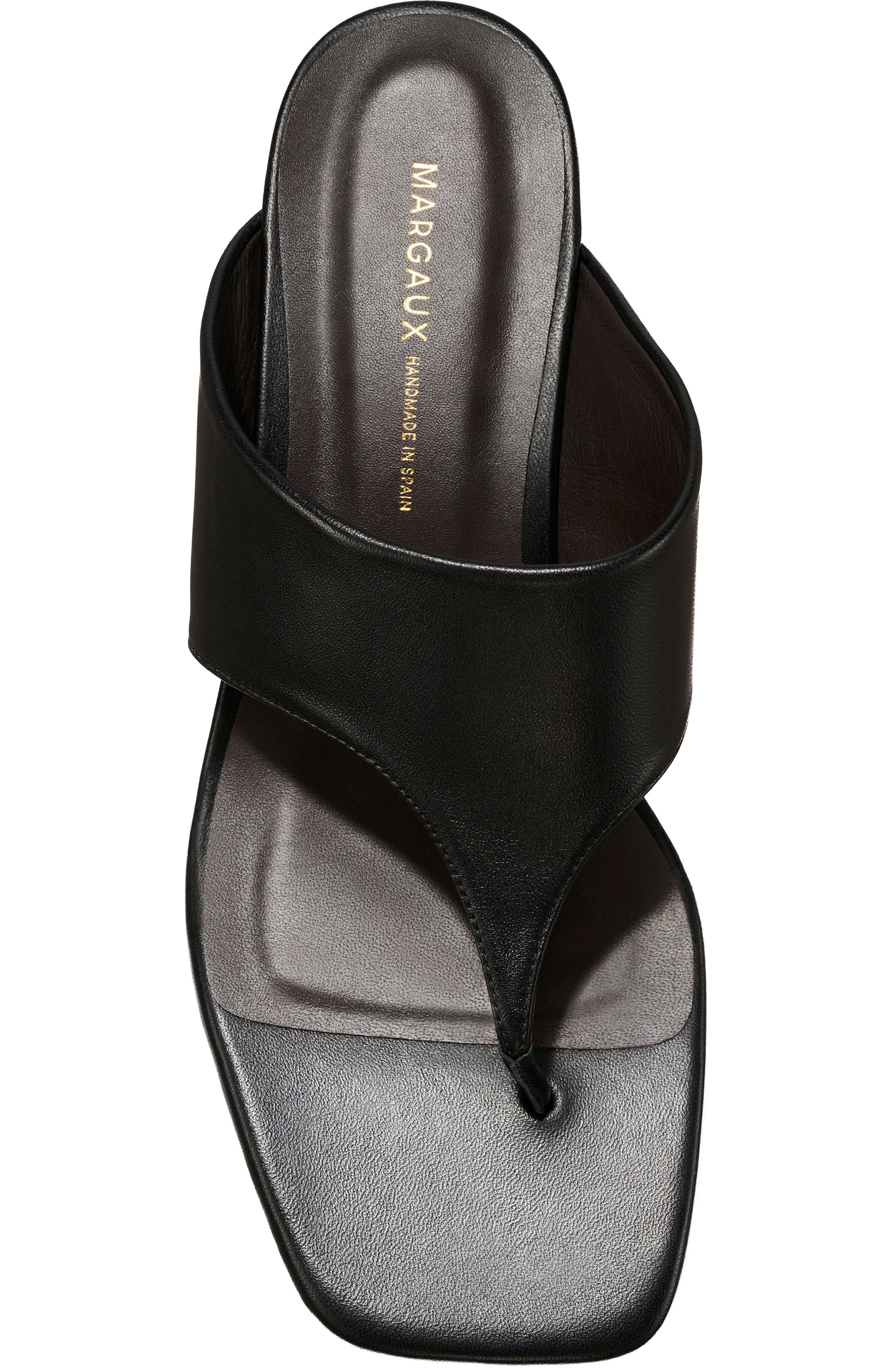 MARGAUX The Deia 50 Sandal, Alternate, color, Black Nappa