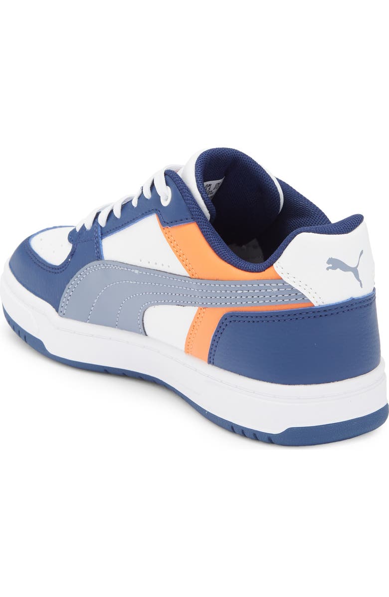 PUMA Kids' Caven III Block Sneaker, Alternate, color, Blue Jewel/ Gray Sky/ White