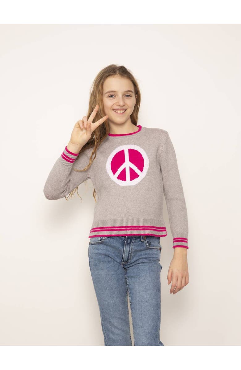 Central Park West Ava Peace Crew, Main, color, Heather