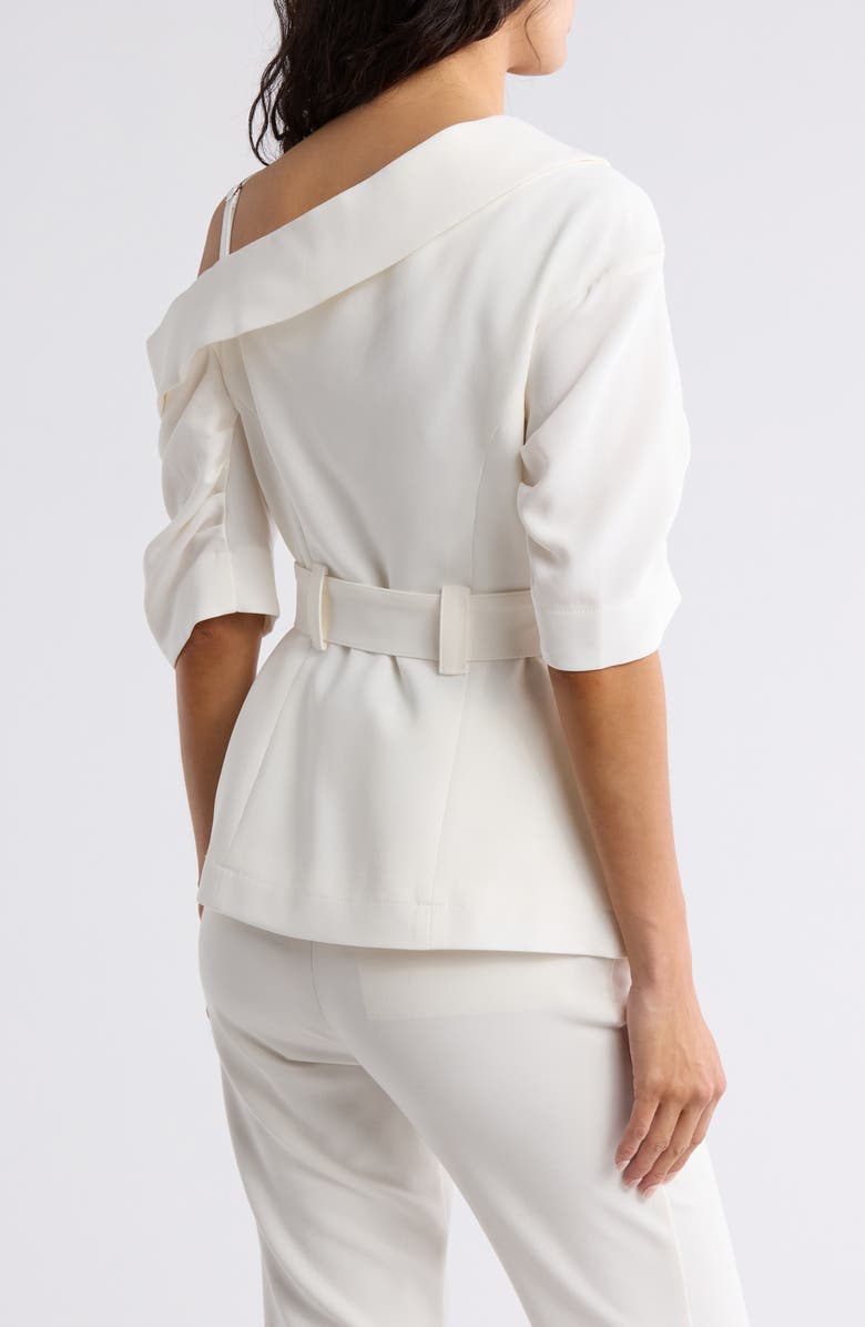 Cinq à Sept Katie One-Shoulder Top, Alternate, color, 