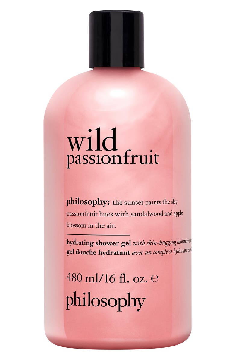philosophy Wild Passion Fruit Shampoo, Shower Gel & Bubble Bath, Main, color, 