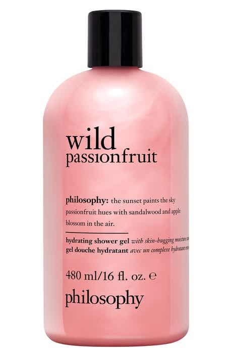 philosophy Wild Passion Fruit Shampoo, Shower Gel & Bubble Bath