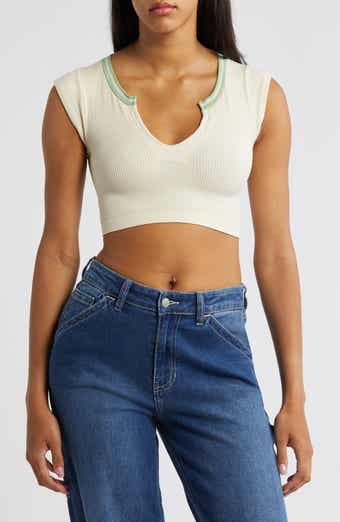 BDG Urban Outfitters Going for Gold Crop Top