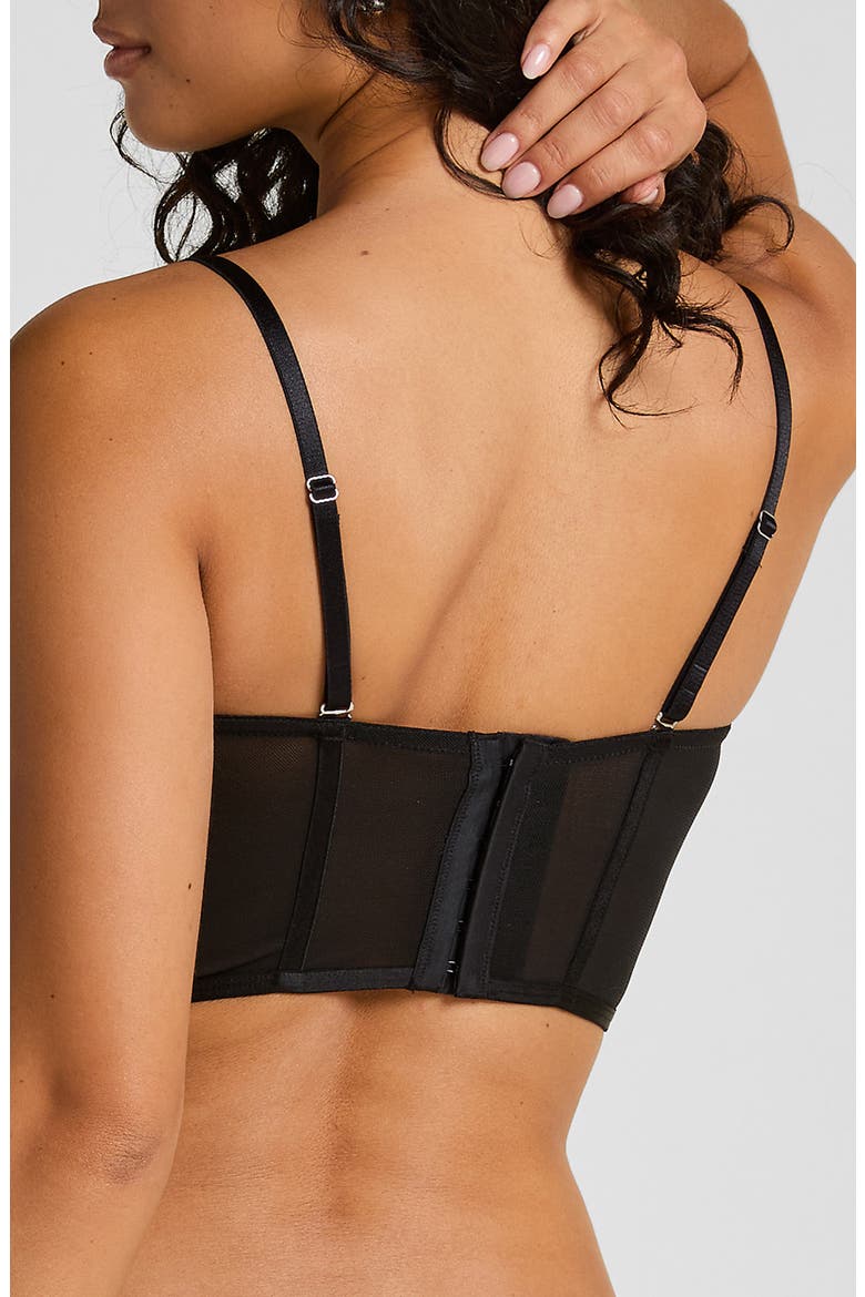 Odette Diamante Bustier, Alternate, color, CAVIAR