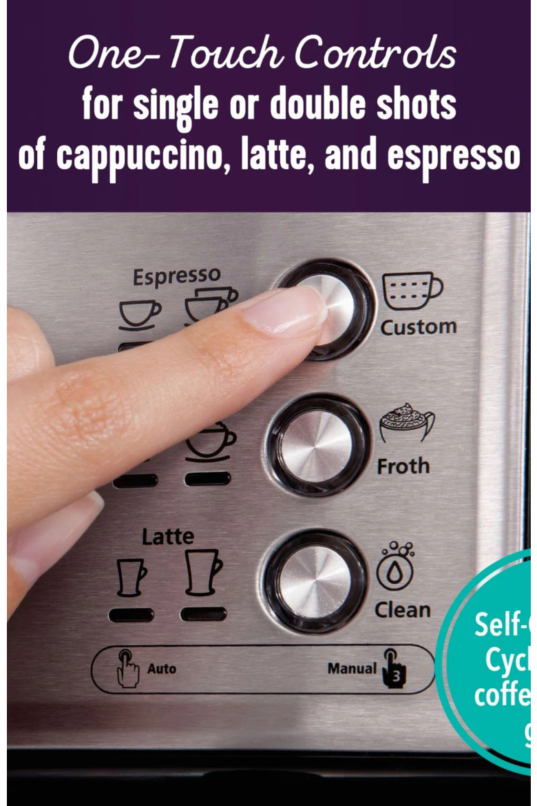 Café Barista, Alternate, color, Stainless Steel