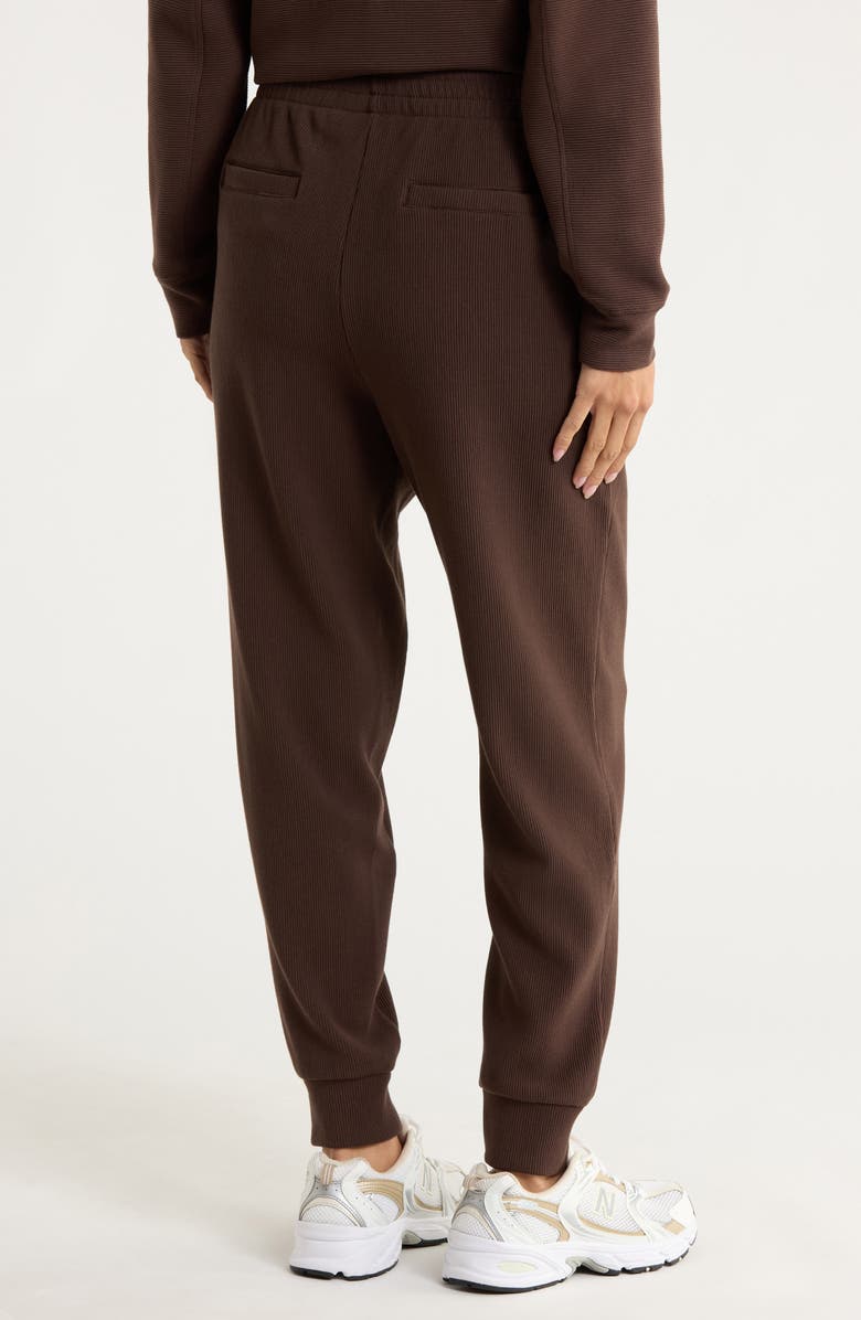 APANA Eden Ottoman Knit Joggers, Alternate, color, Java