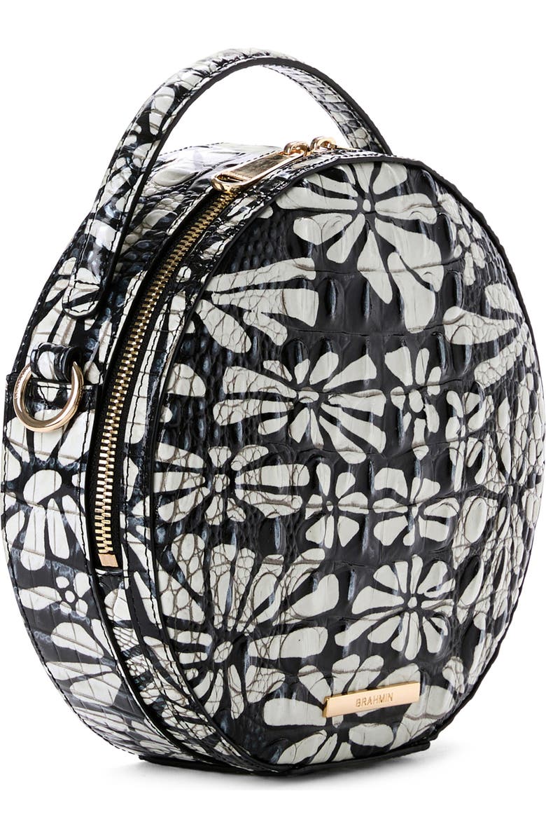 Brahmin Lane Croc Embossed Leather Crossbody Bag, Alternate, color,