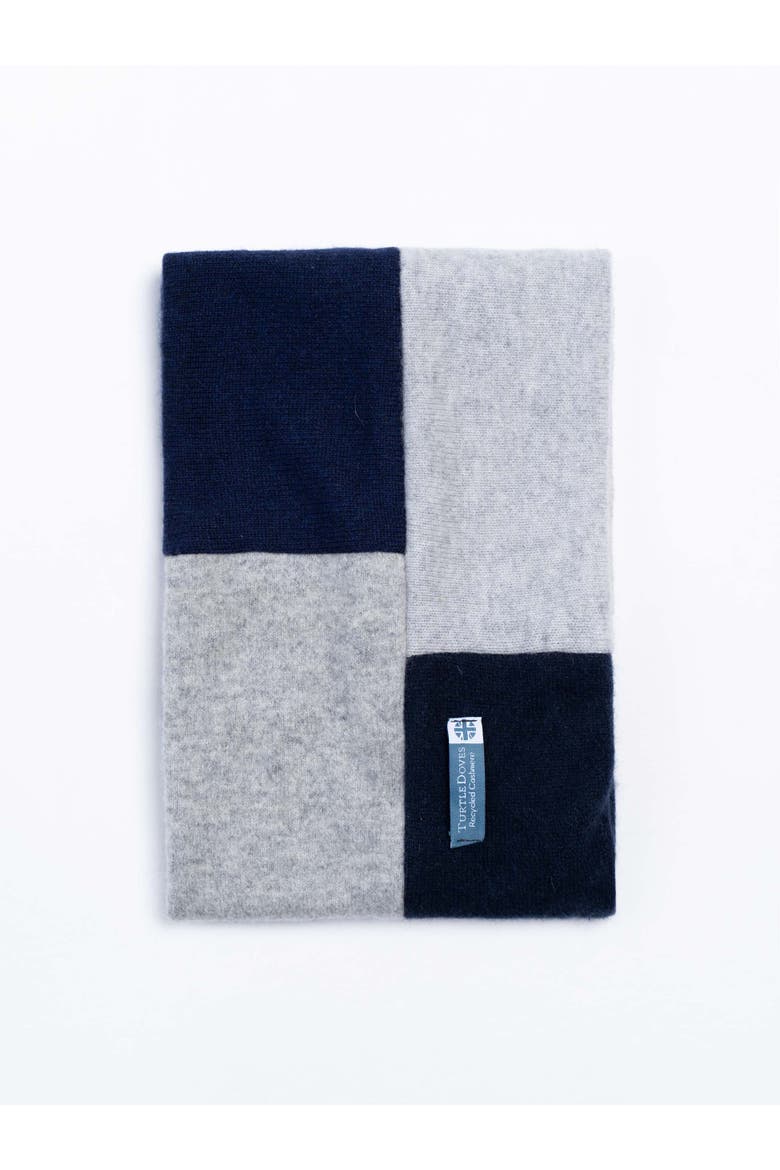 Neckwarmer, Beanie Glove Cashmere Bundle, Alternate, color, Denim Mix