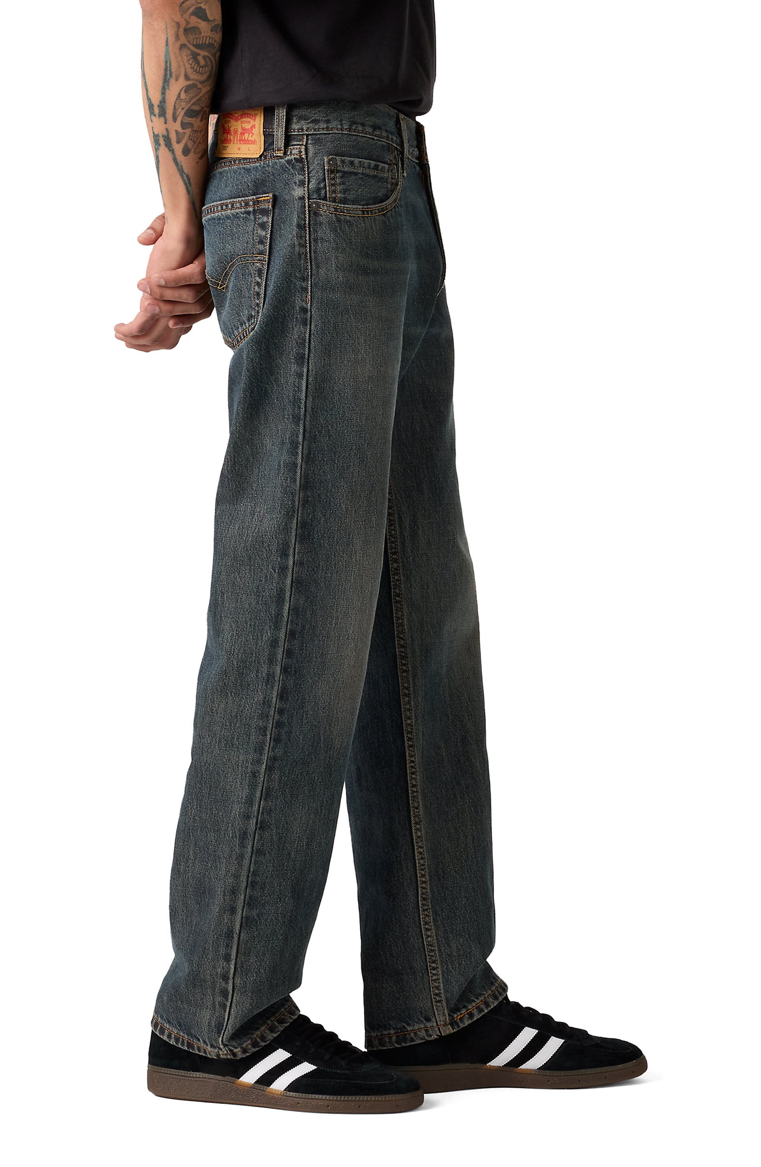 Levi's 555™ Relaxed Straight Leg Jeans (Men) | Nordstromrack