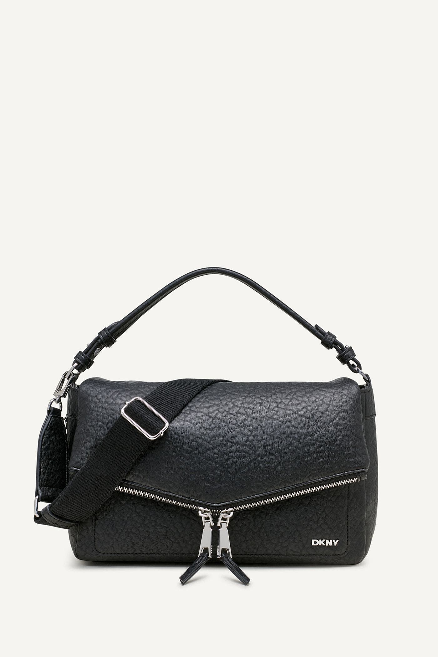 DKNY Taryn Messenger, Main, color, Black/Silver