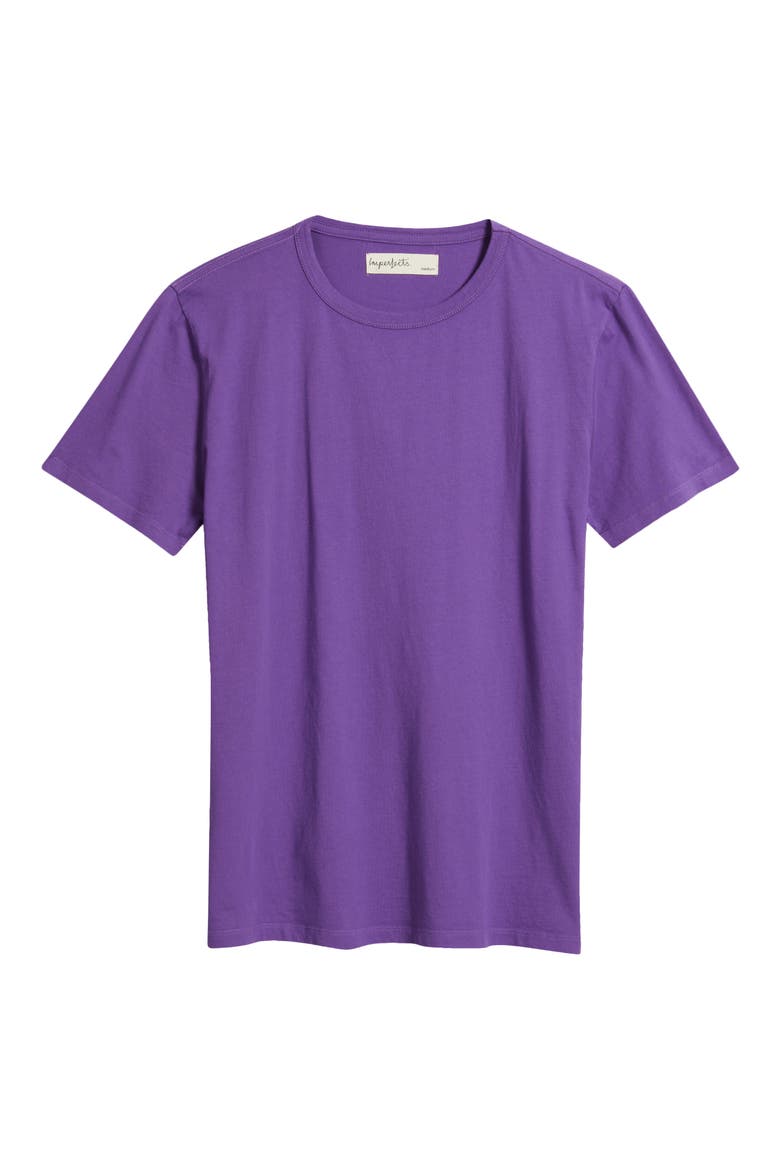 Shop Solid Organic Cotton T-Shirt, Alternate, color, PURPLE MAGIC