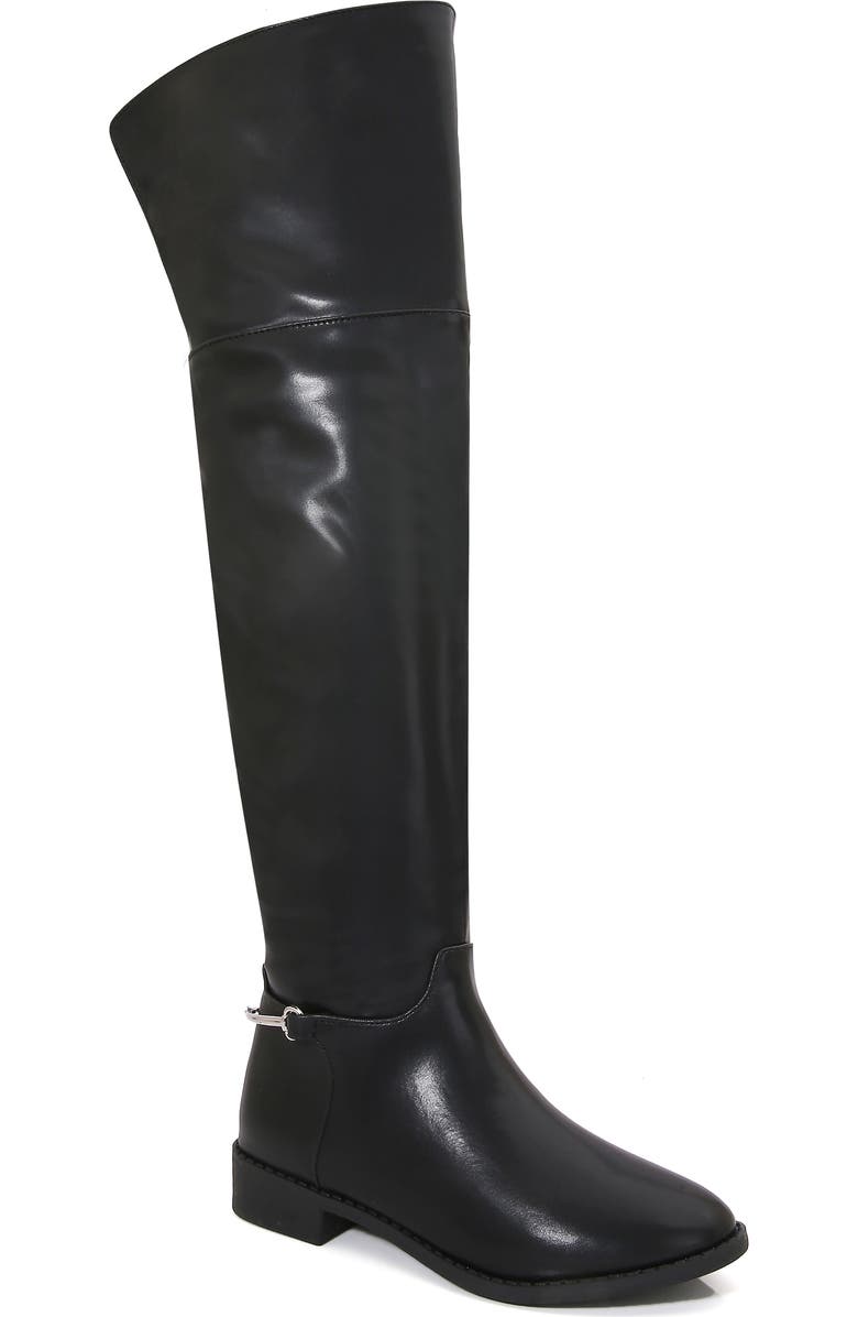 BERNESS Over the Knee Riding Boot, Main, color, Black