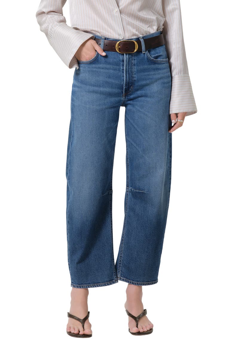 Miro High Waist Wide Leg Jeans, Main, color, BENSON